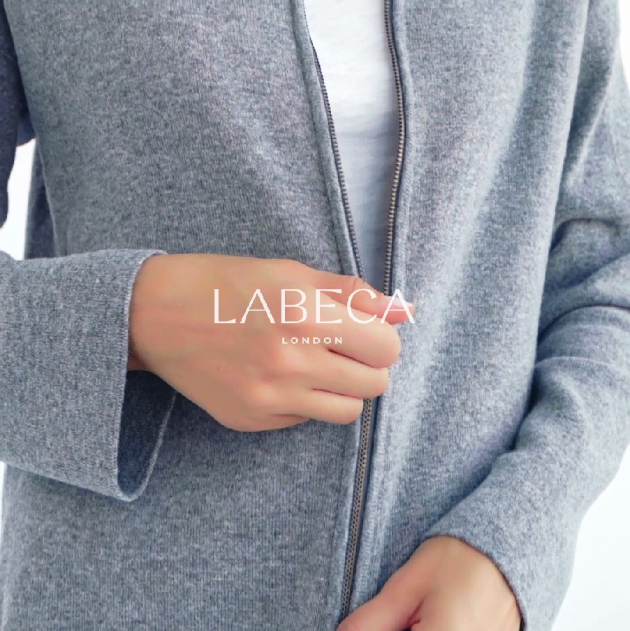 Grey Wool Joggers
