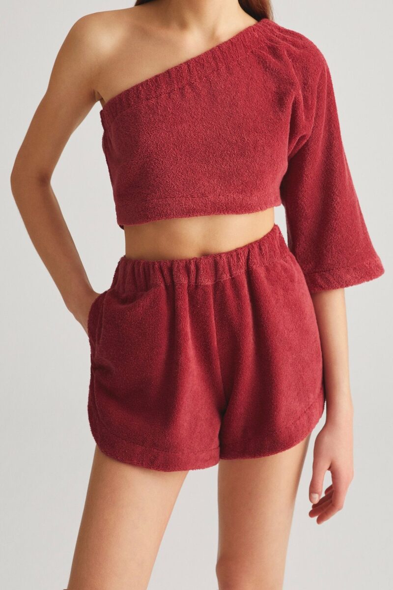 Berry Terry Shorts