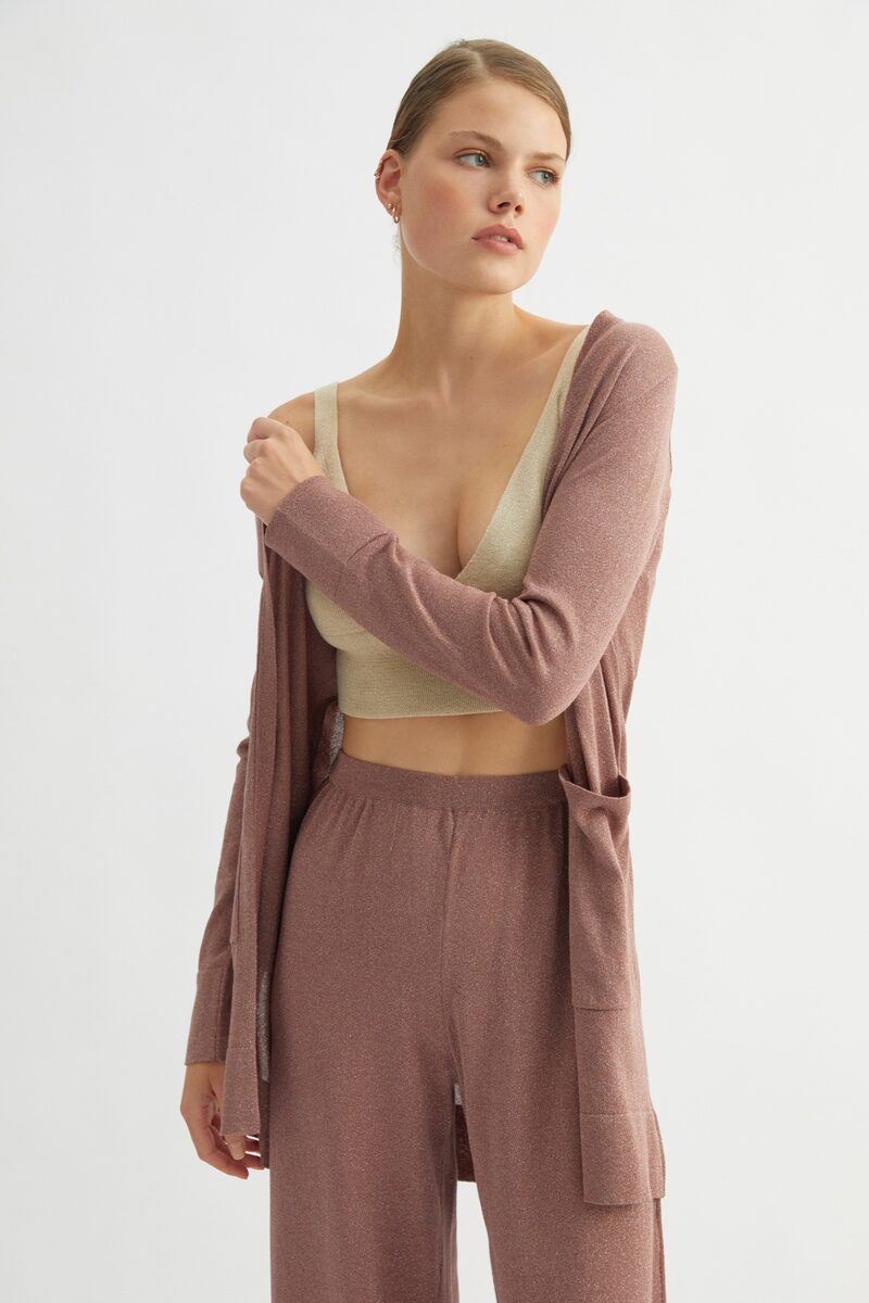 Rose Knitted Cardigan