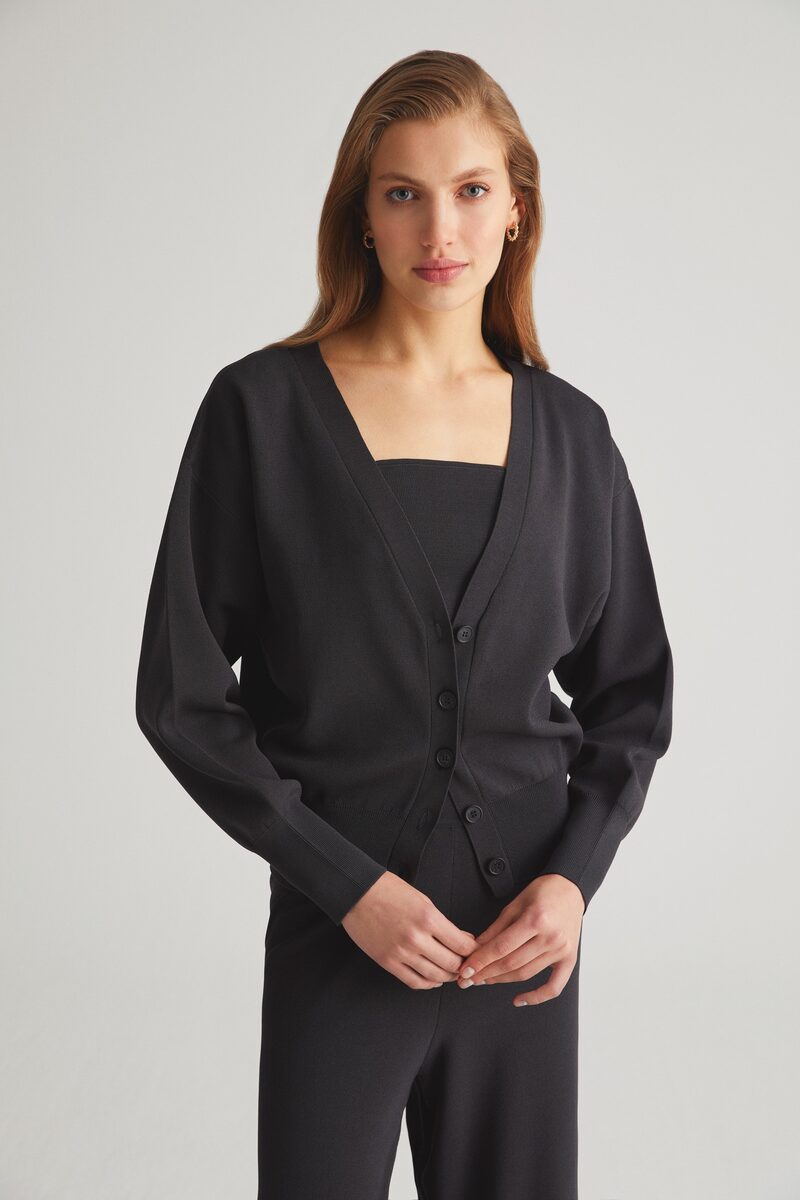 Smoke Grey Cardi