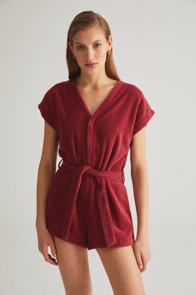 Berry Terry Romper
